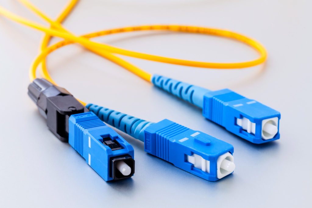 Fiber Optic Network Ports